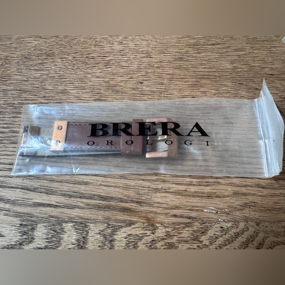 Brera Orologi Genuine Leather Watch Band